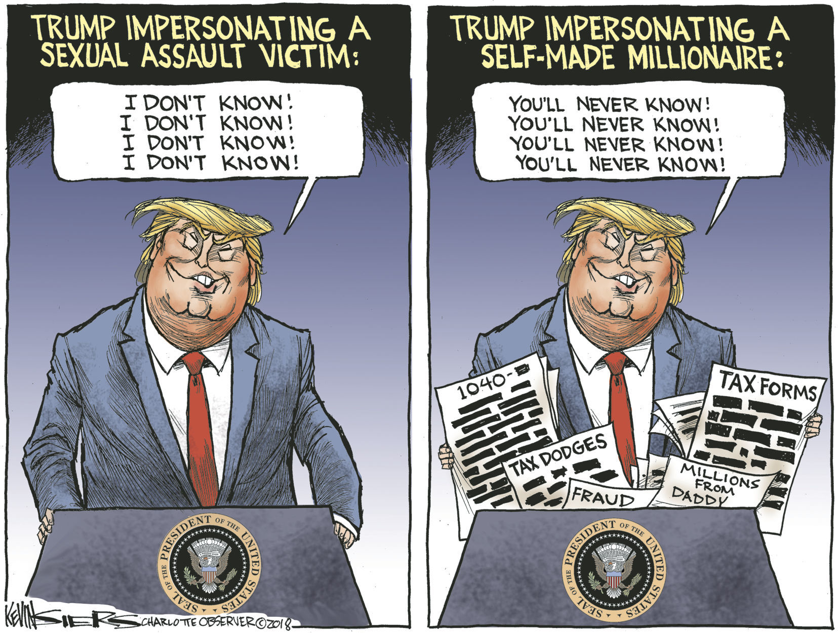 Kavanaugh confirmation cartoon